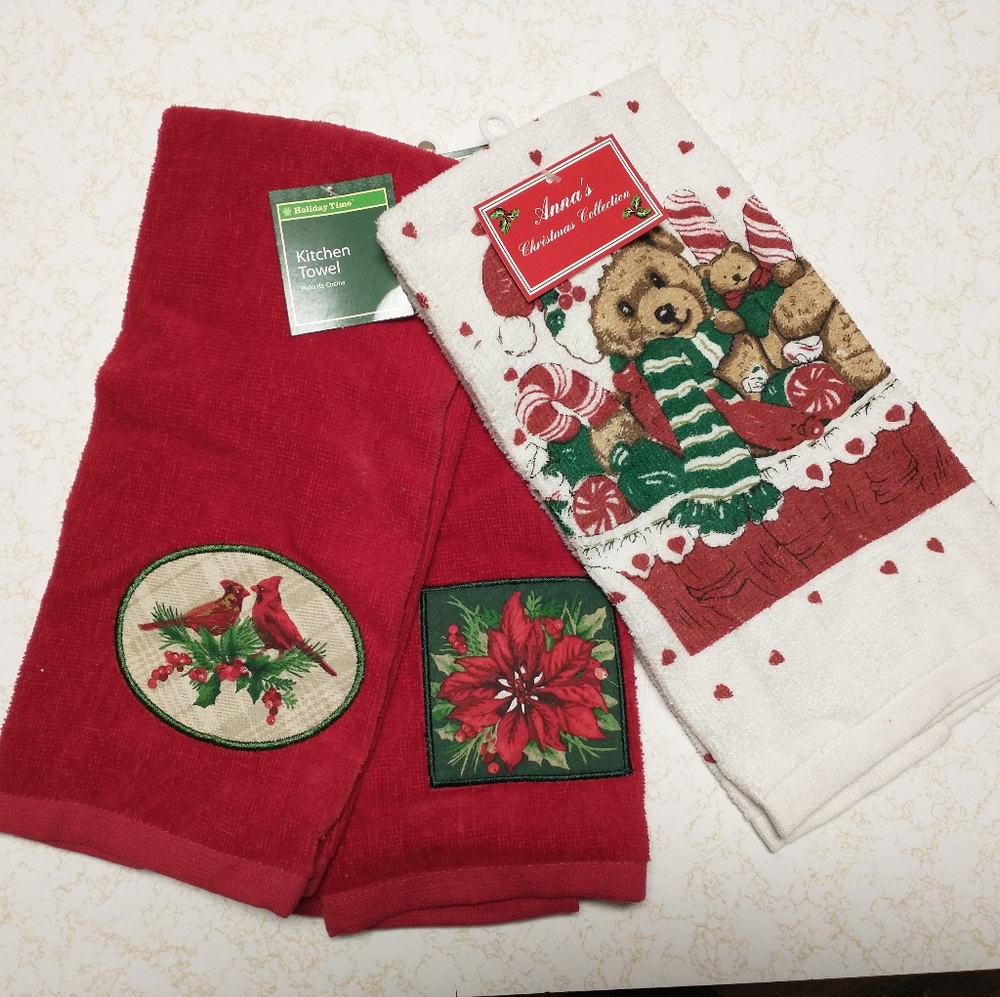 3 Kitchen Towels